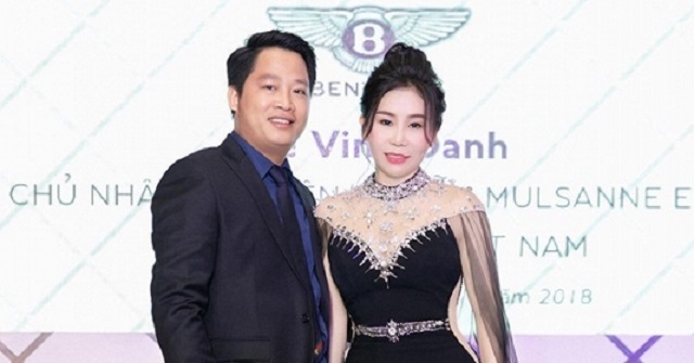 Đại gia Hoàng Kim Khánh bên cạnh vợ Phan Thị Mai