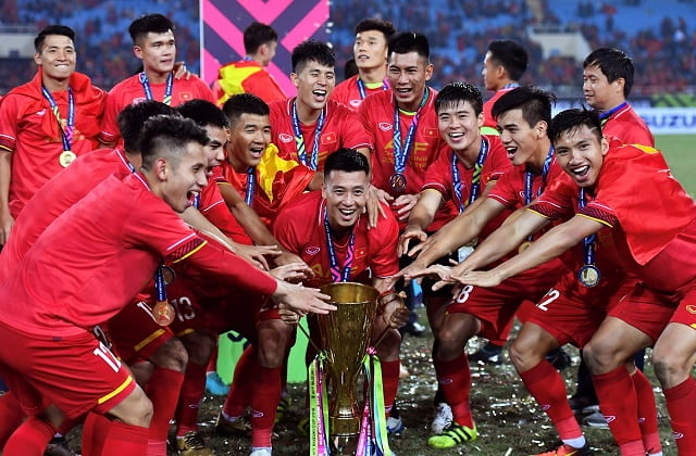 Đội tuyển Việt Nam đạt cúp vô địch trong giải đấu AFF Cup